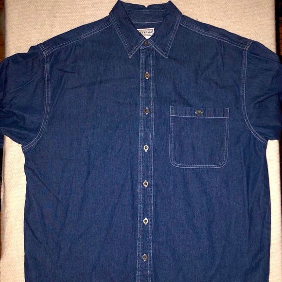 Long Sleeve Denim Button-down - Picture 5 of 5